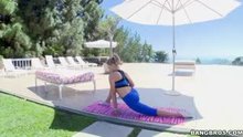 Mia Malkova - Pornstar Does Yoga Before Bouncing Her Big Ass On Cock
