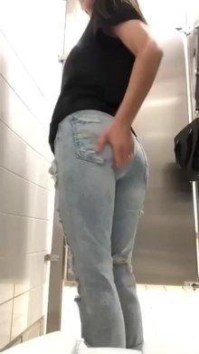 Is it acceptable to use public restroom for a titty drop