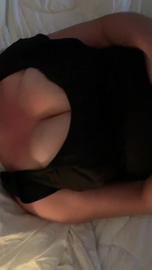 Laying in bed titty drop, better standing or Laying?