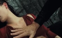 Eva Green gets molested while James Bond pretends to give her CPR in Casino Royale.