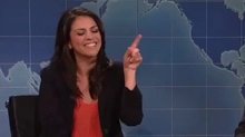 Cecily Strong plotyness on SNL