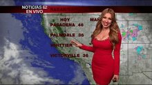 Weather Girl Janice Villagran Giving Us some Firm, Tight Plots in the morning.