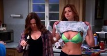 Aly Michalka contributed a lot to the plot of Two and A Half Men