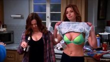 Aly Michalka on Two and a Half Men compilation