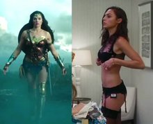 Gal Gadot in Keeping up with the joneses and Wonder Woman