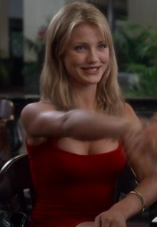 Cameron Diaz jiggle plot from The Mask (1994)