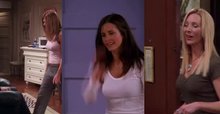 All six stars of Friends - Jennifer Aniston, Courteney Cox, & Lisa Kudrow