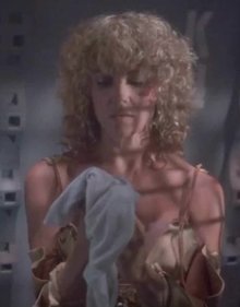 Sandy Brooke in 'Star Slammer' (1987)