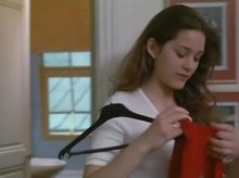 Marion Cotillard at 18 in her first movie role in "The story of a boy... " (1994)