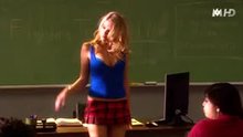 Ashley Benson playing a hot, busty Cheerleader