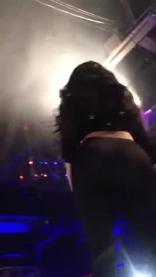 People grabbing Nicki Minaj's ass