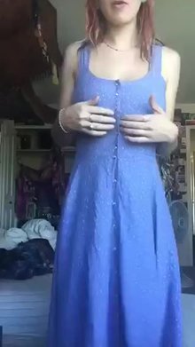 Purple Dress Reveal