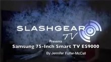 Slashgear Babe Demos Samsung TV, Hardcore Version