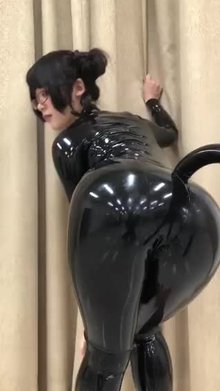 Sexy Japanese catsuit