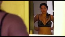 Gina Carano Adjusting Her Bra