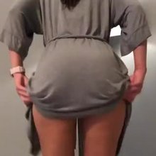 Kiki showing her panties