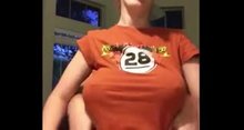 Husband helps with the Big Titty Drop [pop]