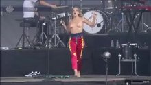 Tove Lo goes topless instead of just flashing