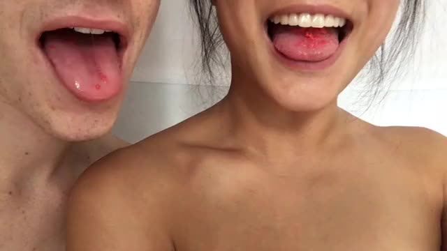 WMAF Couple Kissing Pop Rocks Porn GIF VideoMonstrcom