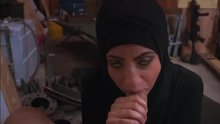 Blowjob in a hijab