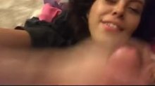 Cumshots: Latina Mariah Gets a Facial â€“ Porn GIF | VideoMonstr.com