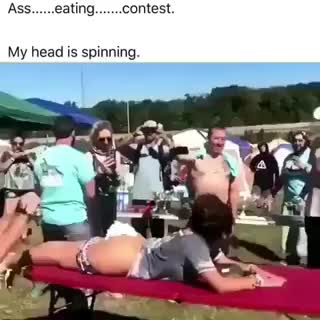 Ass Contest - Trashy Boners: Ass Eating Contest â€“ Porn GIF | VideoMonstr.com