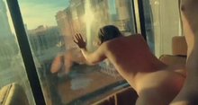 Getting fucked against a hotel window so everyone can see makes me so wet.