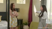 Busty Milf Chanel Preston teaches her stepdaughter Ariana a lesson