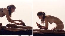 Amazing massage handjob